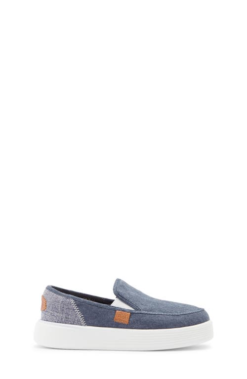 Hey Dude Kids' Sunapee Slip-on Sneaker In Gray