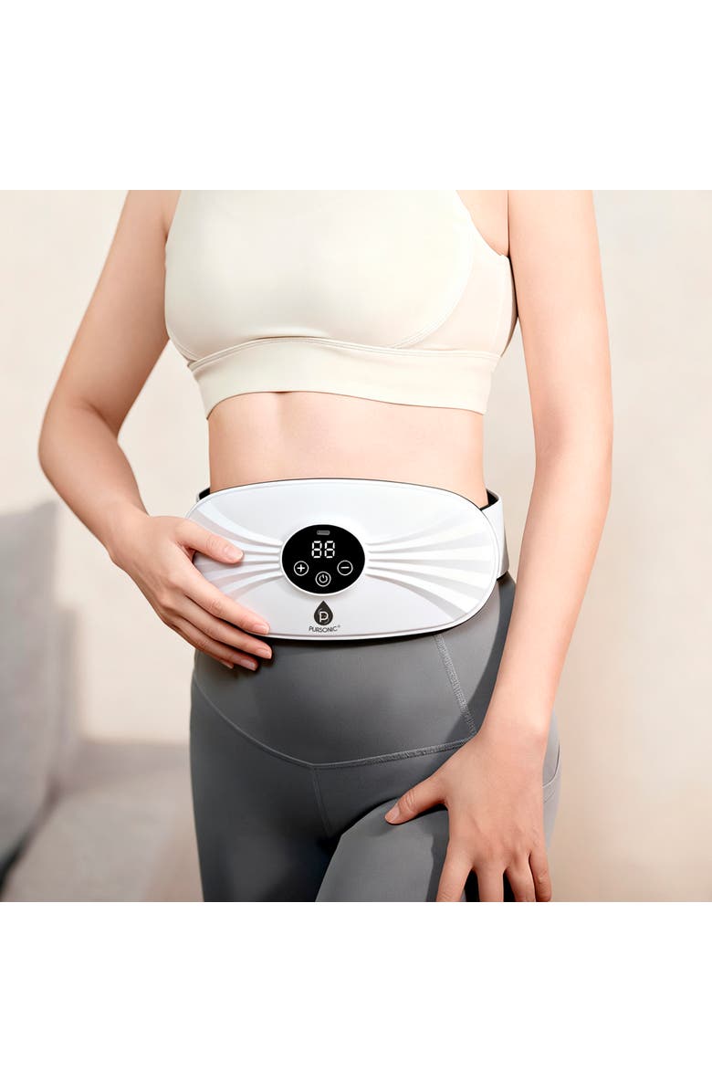 PURSONIC Stomach & Back Massager, Alternate, color, White