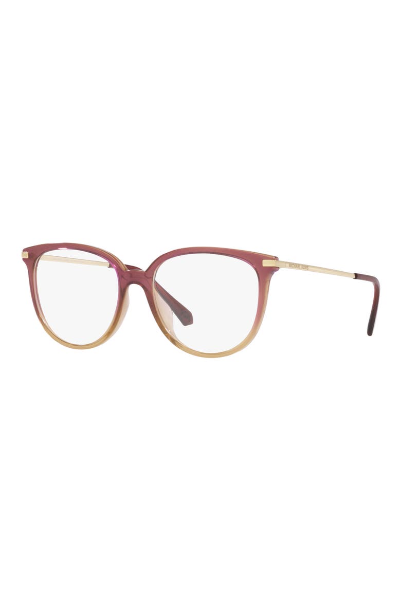 Westport 54mm Round Optical Glasses, Alternate, color, ROSE