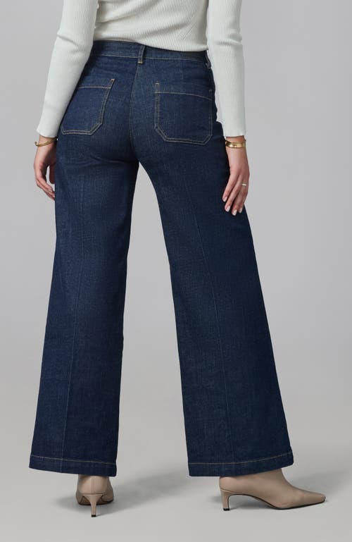 Lola Jeans Milan Ultra High Rise Wide Leg Jeans In Blue