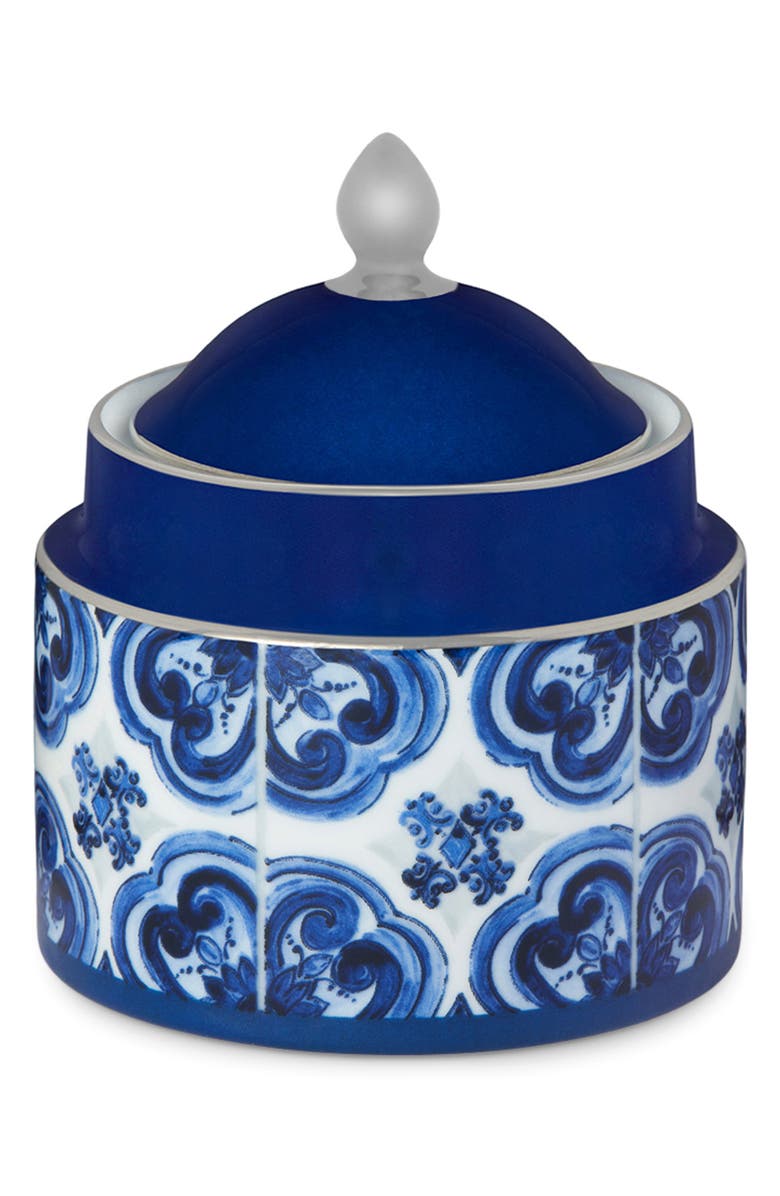 Dolce&Gabbana Blu Meditteraneo Sugar Bowl & Lid, Main, color,