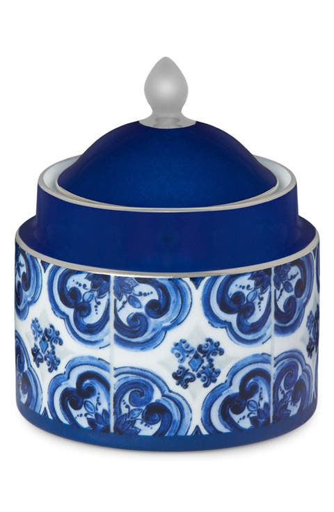 Blu Meditteraneo Sugar Bowl & Lid