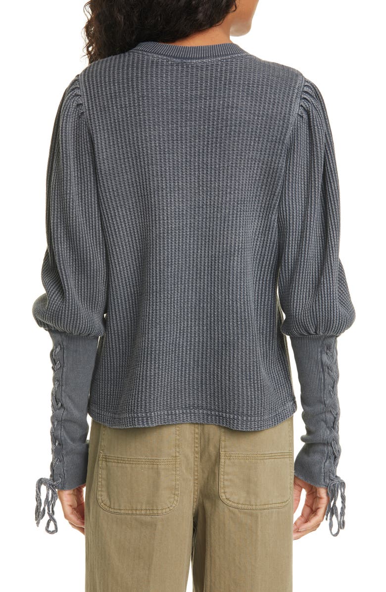 Free People Tasha Thermal Shirt, Alternate, color,