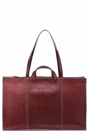 Sandstorm Leather Tote Bag
