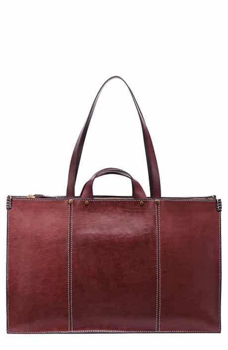 Sandstorm Leather Tote Bag