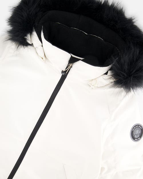 Deux Par Deux Two-piece Play Snowsuit With Pants In Black