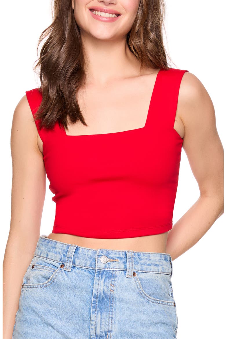 Crop Tank, Main, color, PERFECT RED