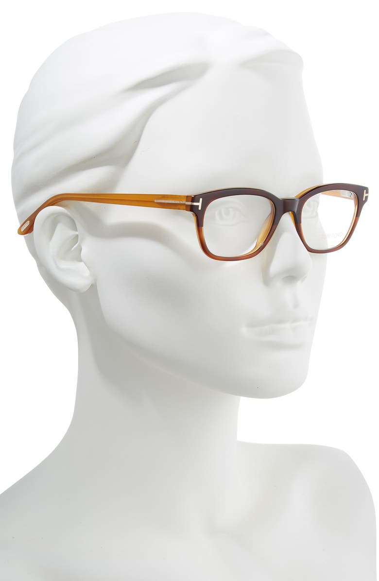 TOM FORD 49mm Optical Glasses, Alternate, color, 