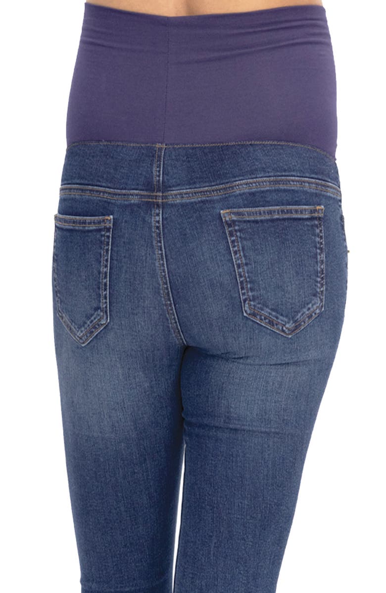 Angel Maternity Straight Leg Maternity Jeans, Alternate, color,