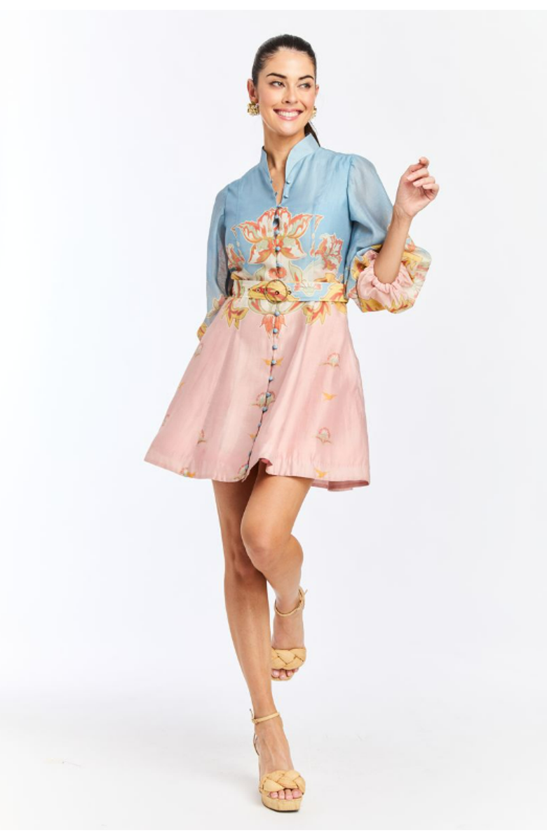 Mestiza New York Valencia Mini Dress, Alternate, color, 