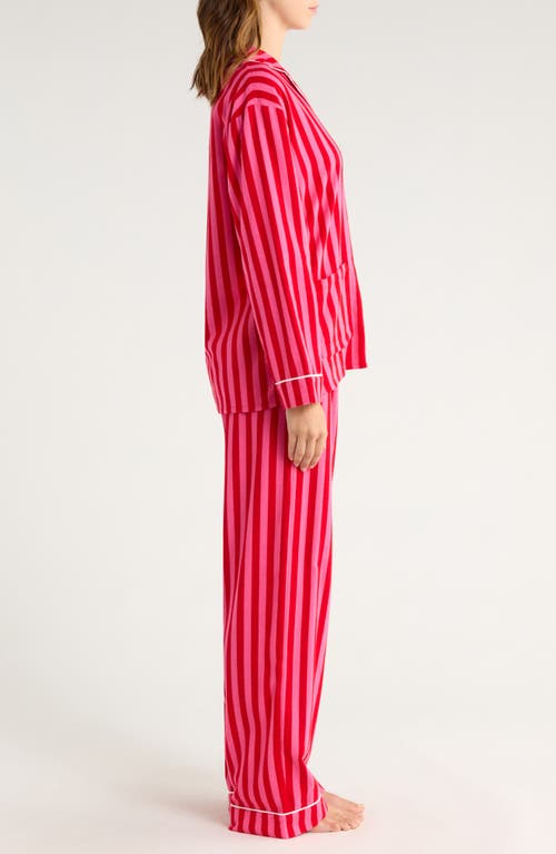 Pj Salvage Print Flannel Pajamas In Pink