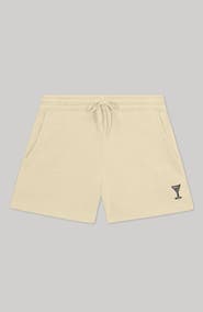 Dalix Womens Martini Midweight Washed Fleece Shorts