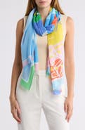 Kate Spade New York summer day oblong scarf