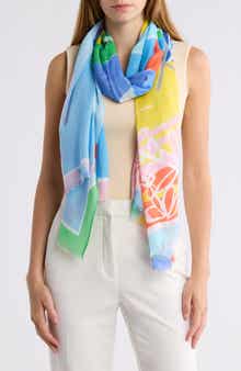 summer day oblong scarf