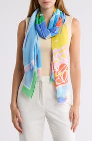 Kate Spade New York summer day oblong scarf