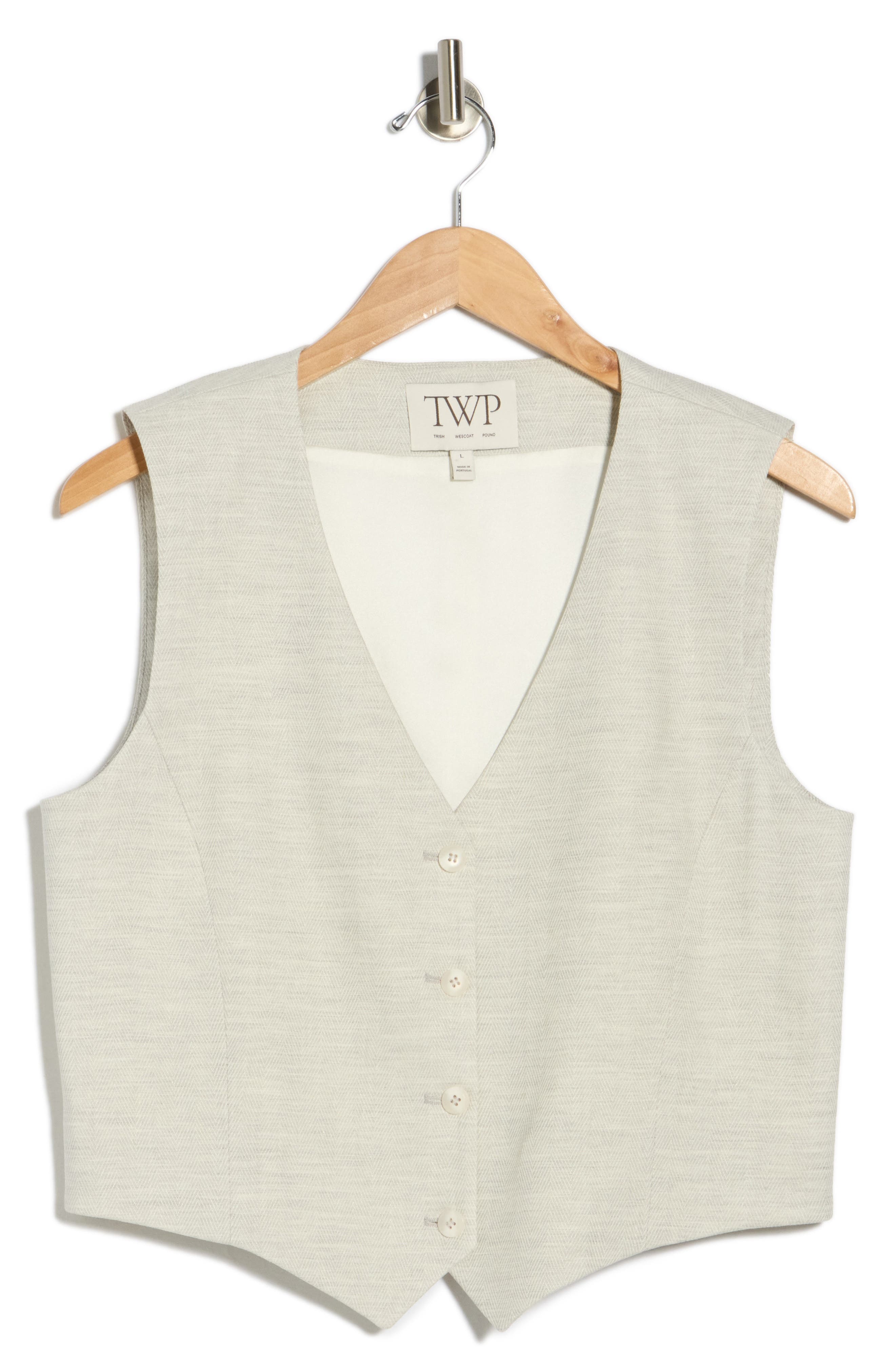 TWP Kikis Cotton Blend Vest
