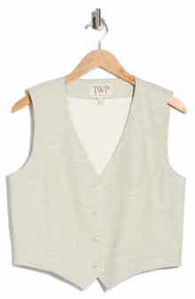 TWP Kikis Cotton Blend Vest