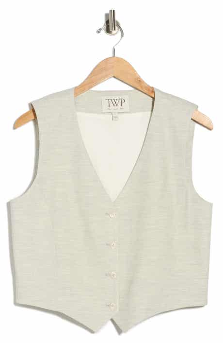 TWP Kikis Cotton Blend Vest