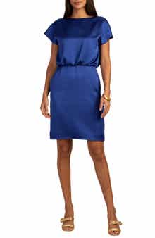 Trina Turk Amuse Satin Dress