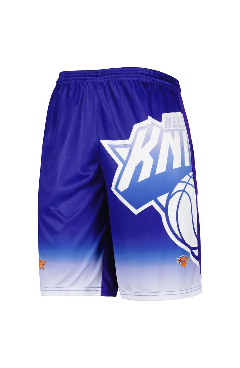 FANATICS Men's Fanatics Branded Blue New York Knicks Graphic Shorts, Alternate, color, Blue