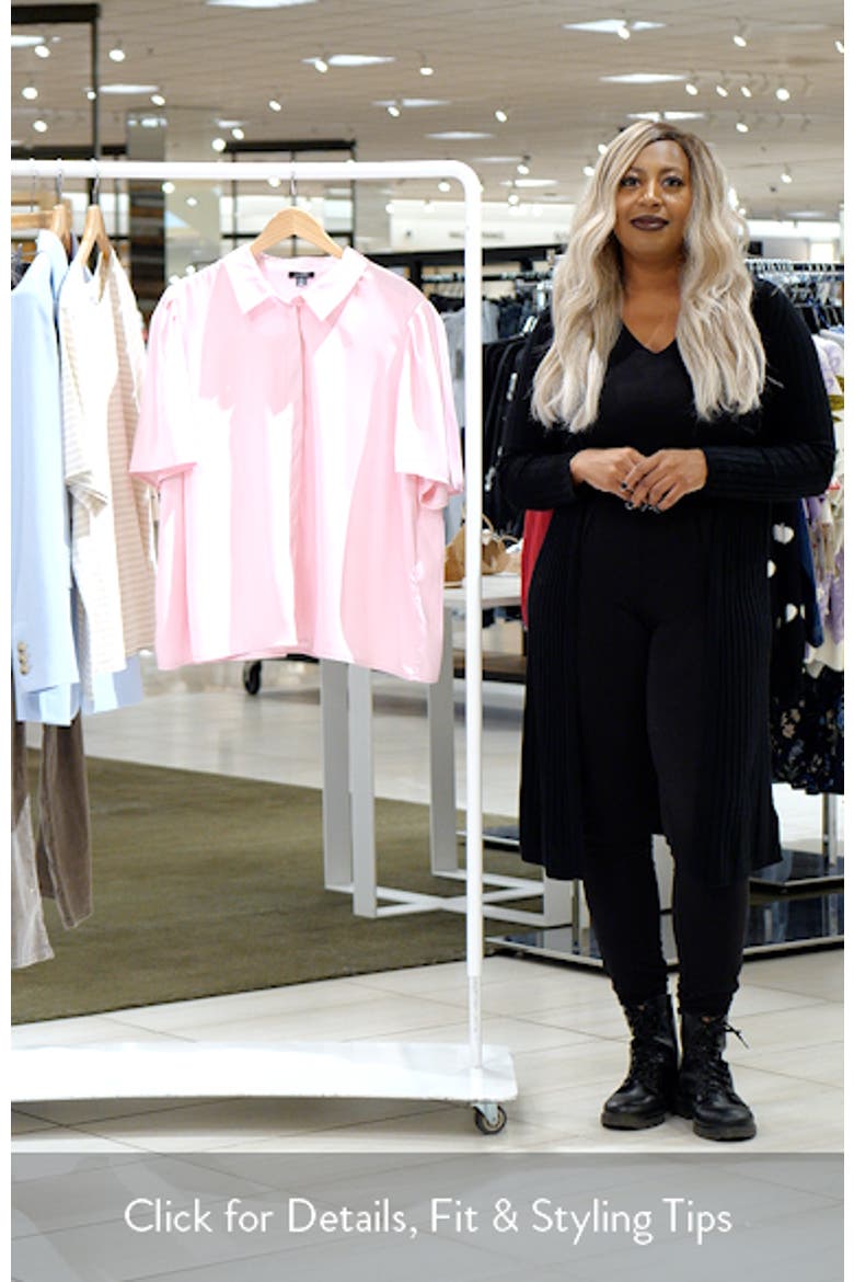 Button-Up Puff Sleeve Top video
