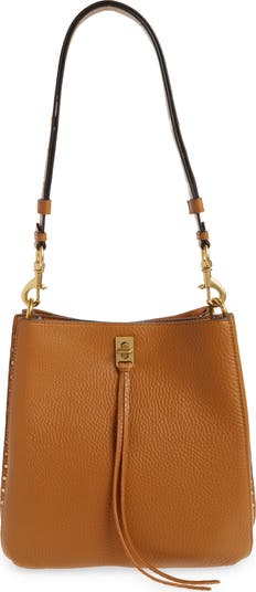 Rebecca Minkoff Pebbled Leather Bucket H hot