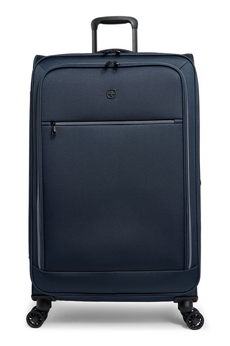 28-Inch Softside Spinner Luggage, Main, color, NAVY