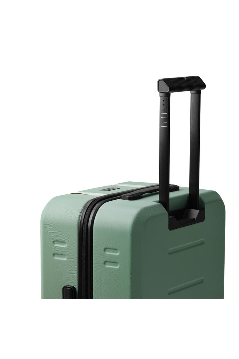 Ramverk Compact Hard-Shell 24 Inch Checked Luggage Spinner with Zipper, Alternate, color, Green Ray