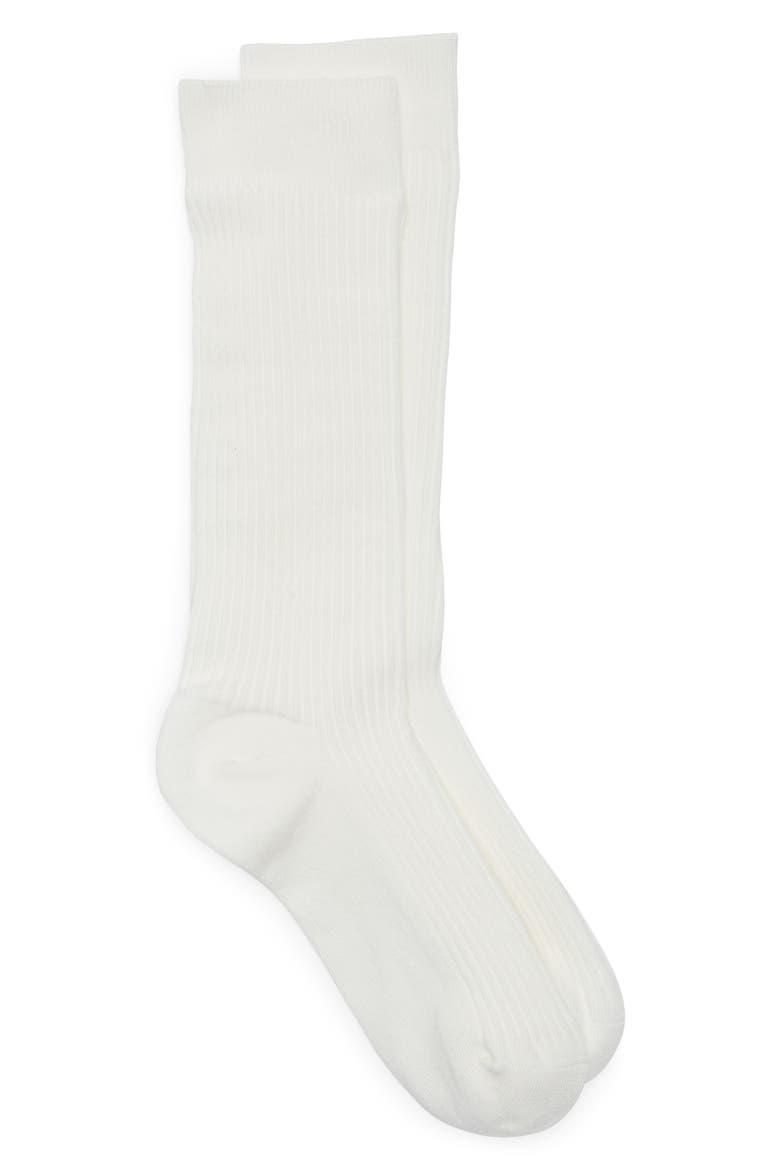 Slouch Dress Socks, Alternate, color, IVORY TOFU
