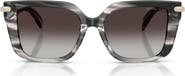 Michael Kors 52mm Santo Domingo Embellished Gradient Square Sunglasses