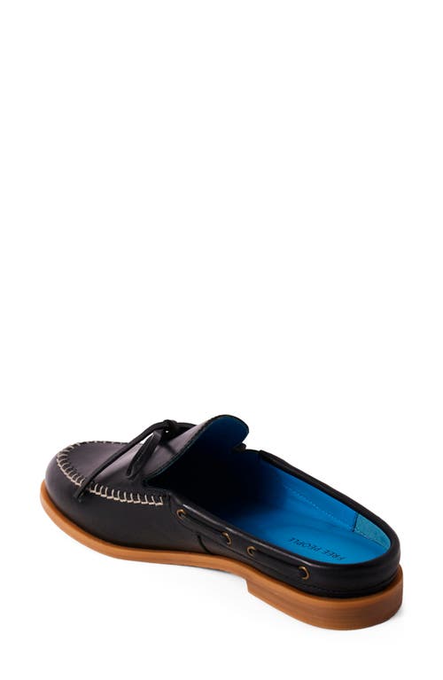 Free People Seas The Day Loafer Mule In Black