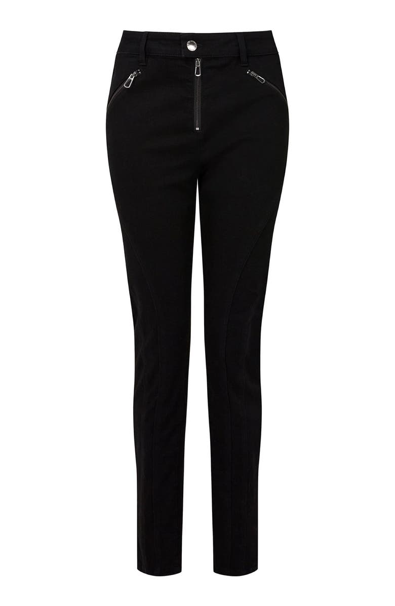 Joe Browns Stretch Denim Rocker Skinny Jean, Alternate, color, Black