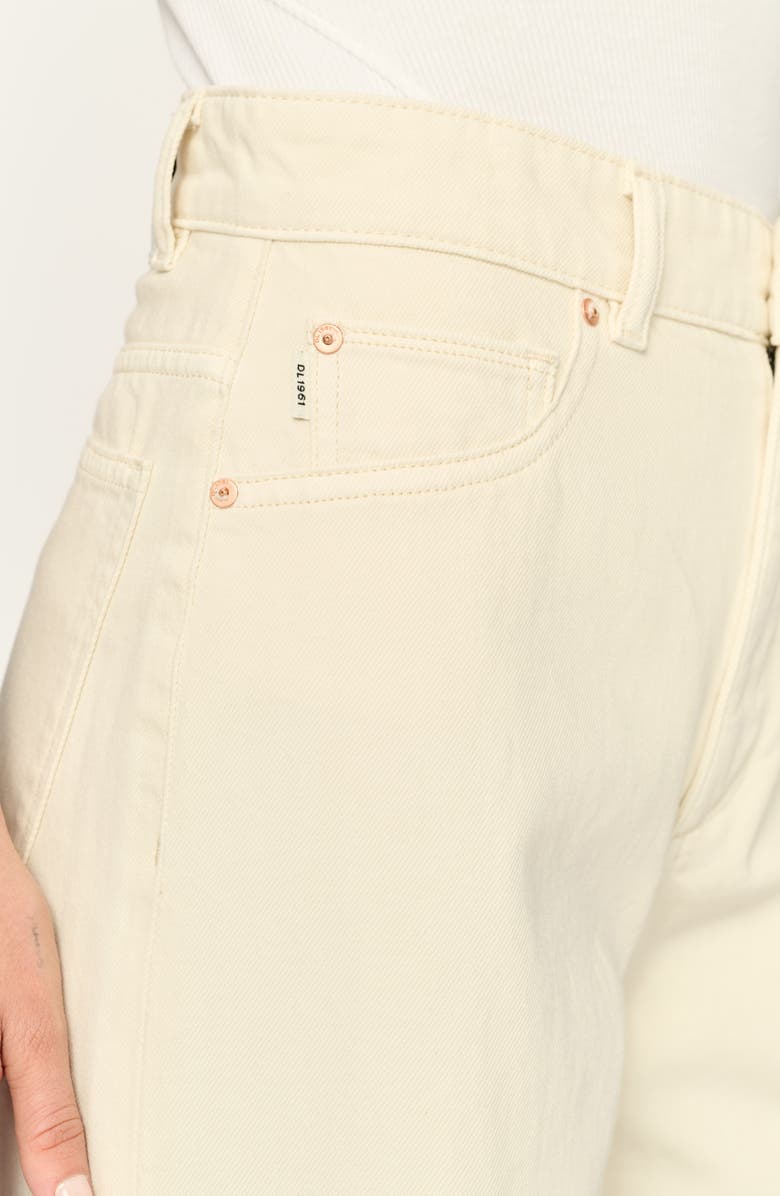 DL1961 Lucila High Waist Wide Leg Jeans, Alternate, color, Flax