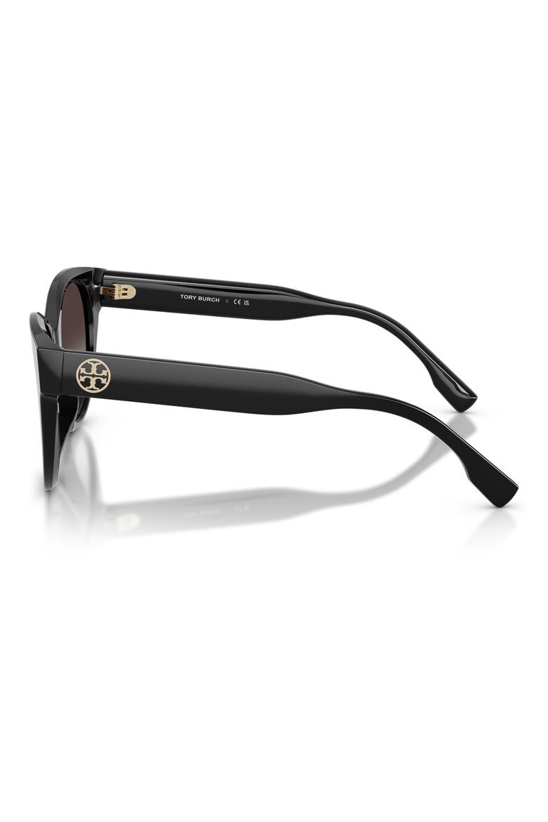 54mm Phantos Sunglasses, Alternate, color, BLACK / BLACK