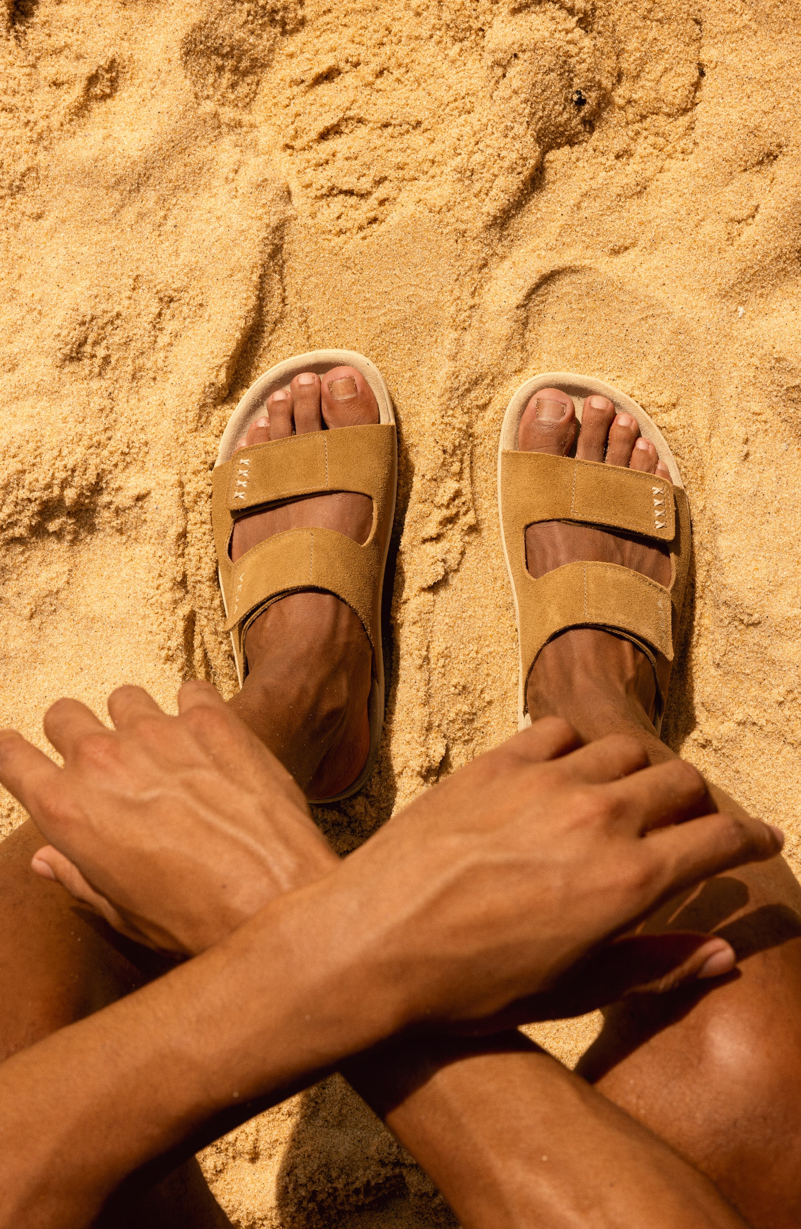 Veja Etna Slide Sandal, Alternate, color, Tent Almond