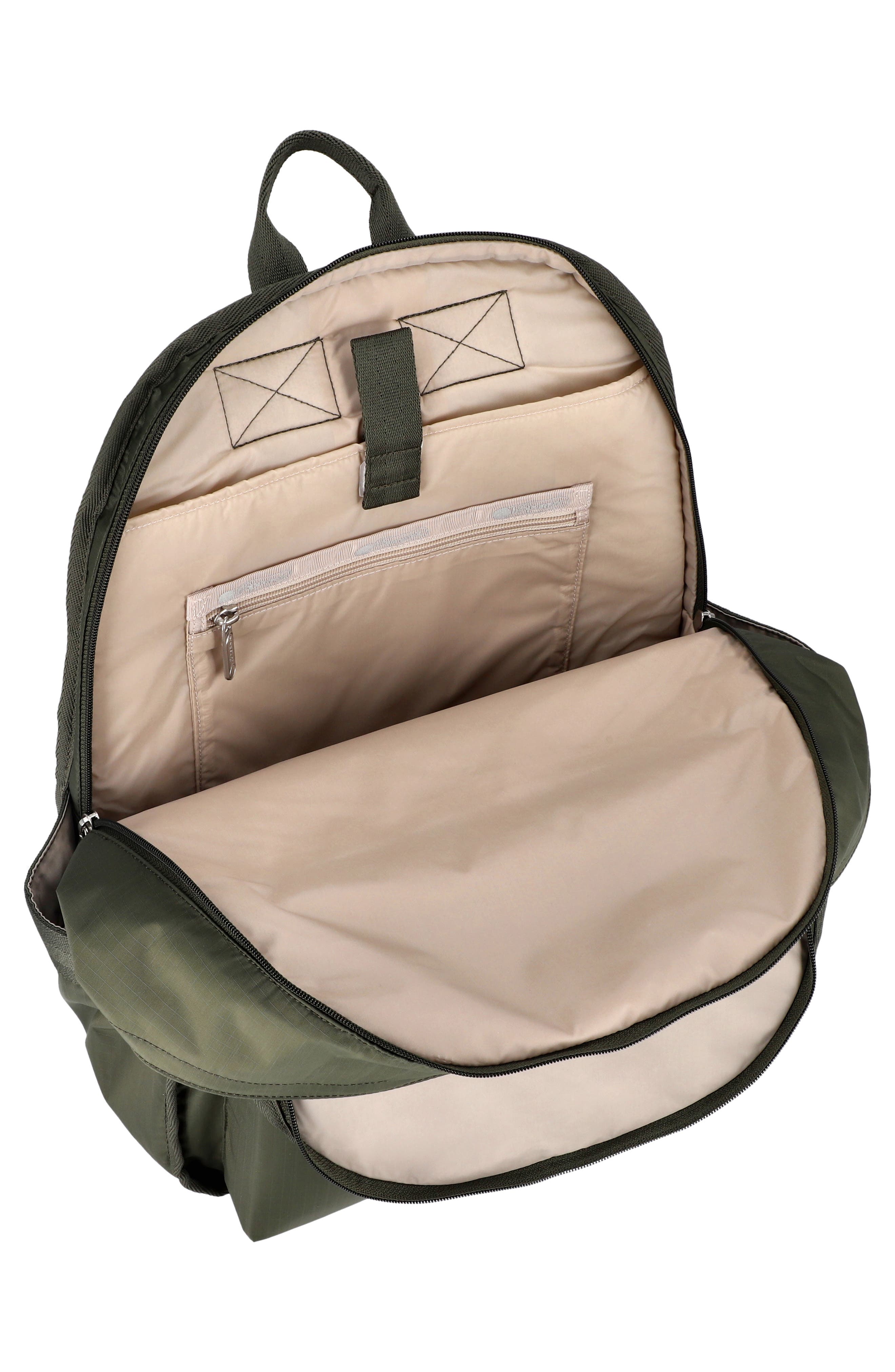 LeSportsac Route Backpack, Alternate, color, Dark Olive
