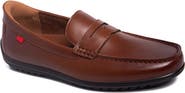 Marc Joseph New York John Street Hands Free Technology Leather Slip on Penny Loafer