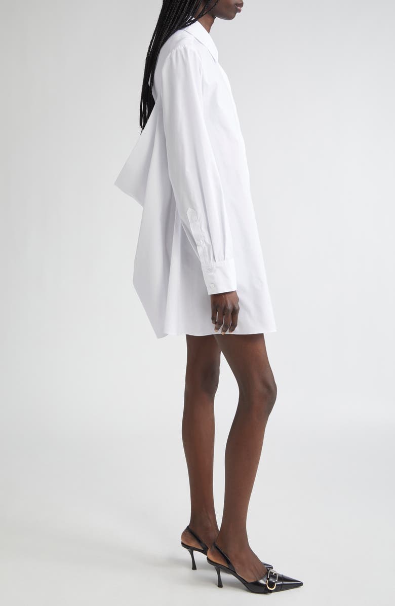 K.NGSLEY Gaia Button-Up Shirtdress, Alternate, color, White