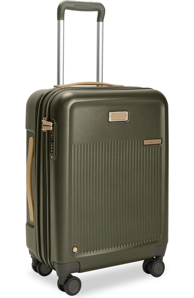 Briggs & Riley SYMPATICO GLOBAL CARRY-ON EXPA, Alternate, color, Olive