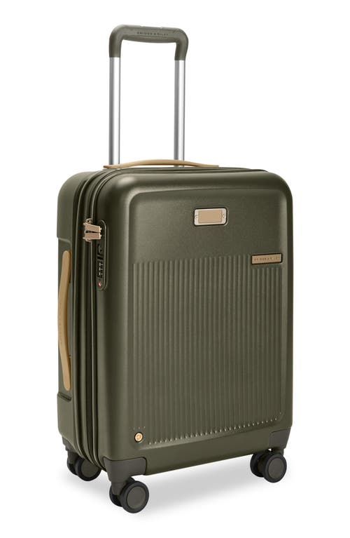 Briggs & Riley Sympatico Global Carry-on Expa In Green