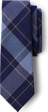 Lands' End School Uniform Kids Plaid To Be Tied Tie