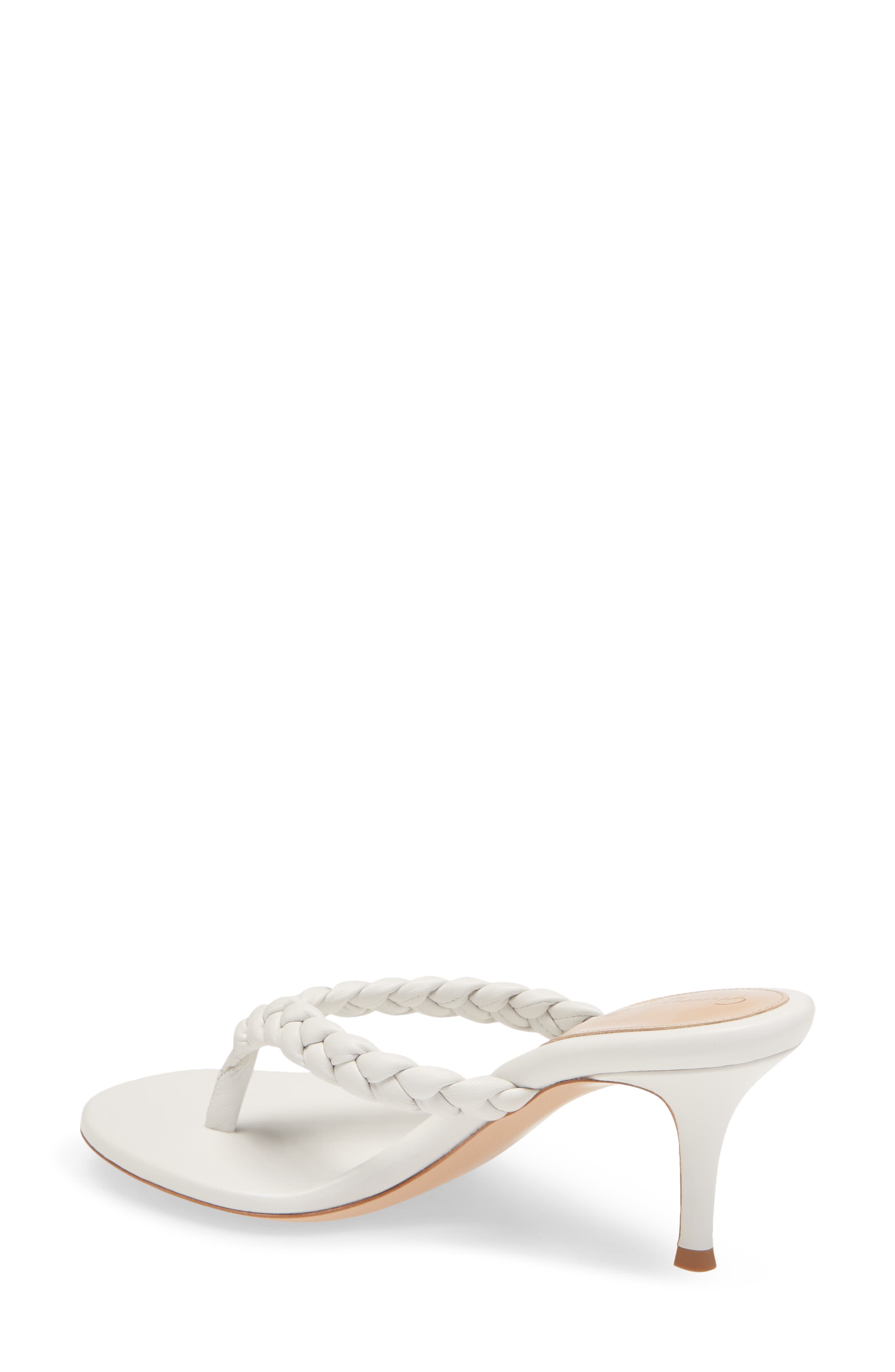 Gianvito Rossi Braided Strap Sandal, Alternate, color, 