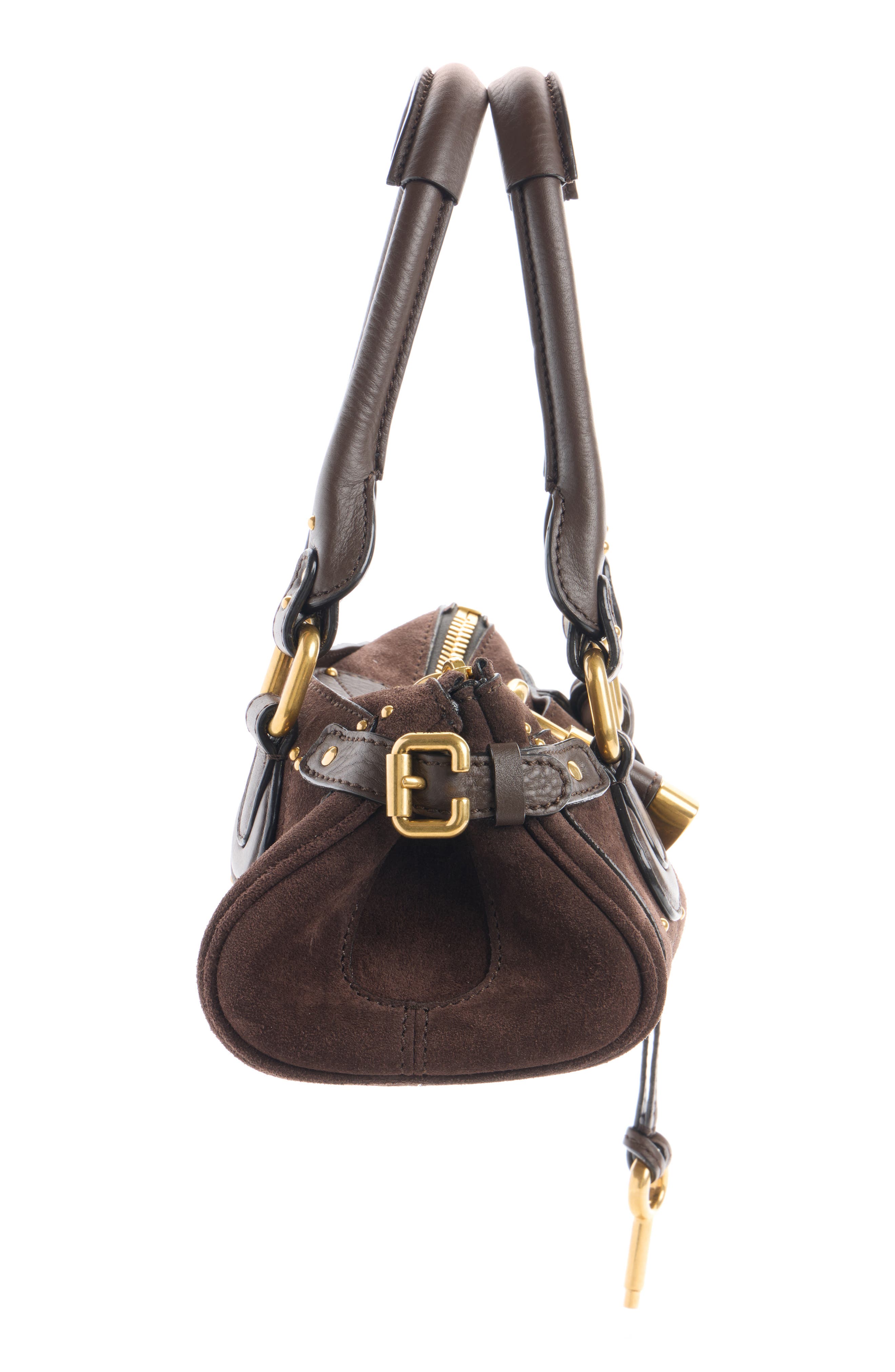 Paddington Leather Shoulder Bag, Alternate, color, KOHL BROWN