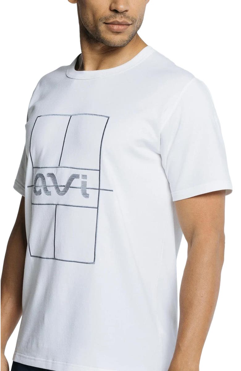 AVI Pickleball Short Sleeve, Alternate, color, White Lotus