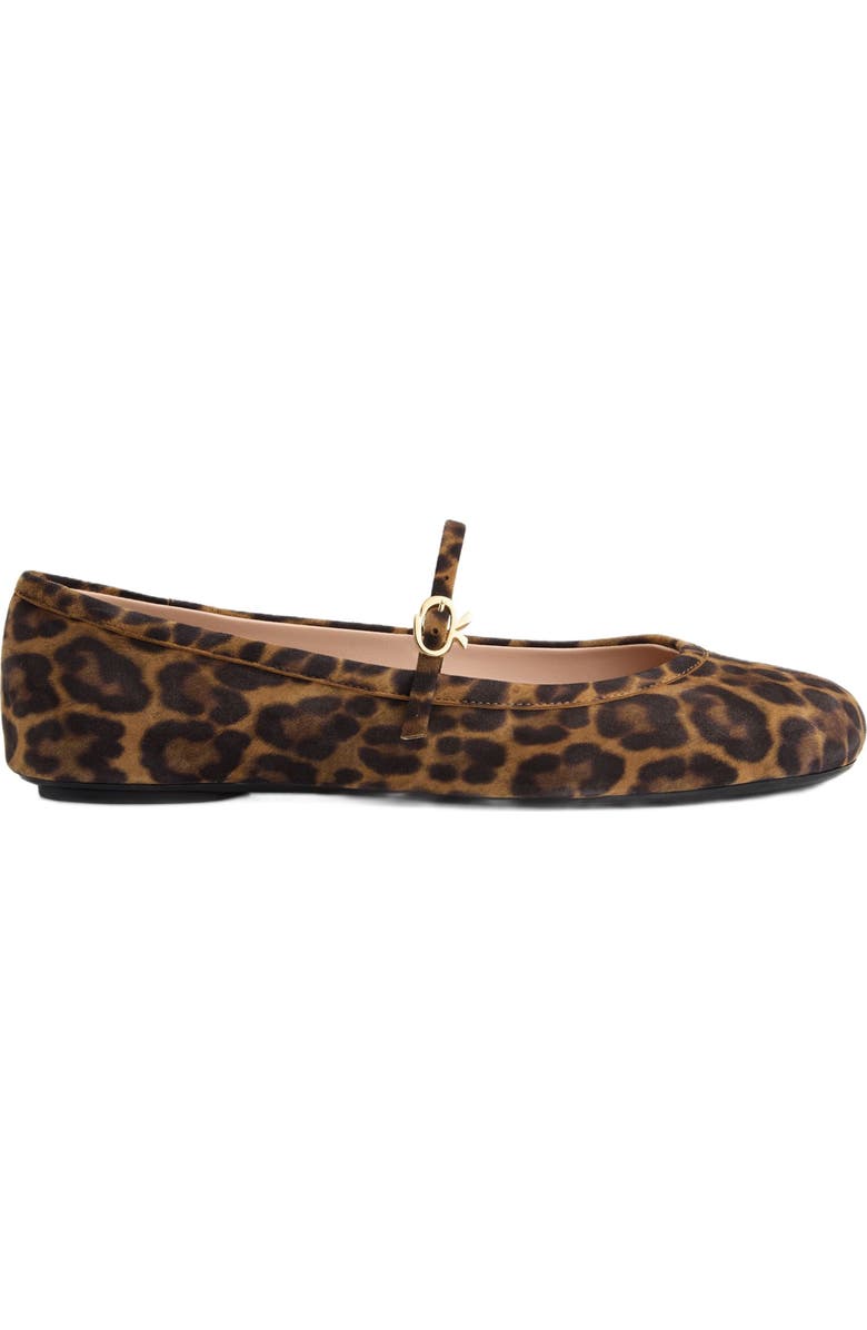 Gianvito Rossi Carla Ballerina, Main, color, Leopard Brown