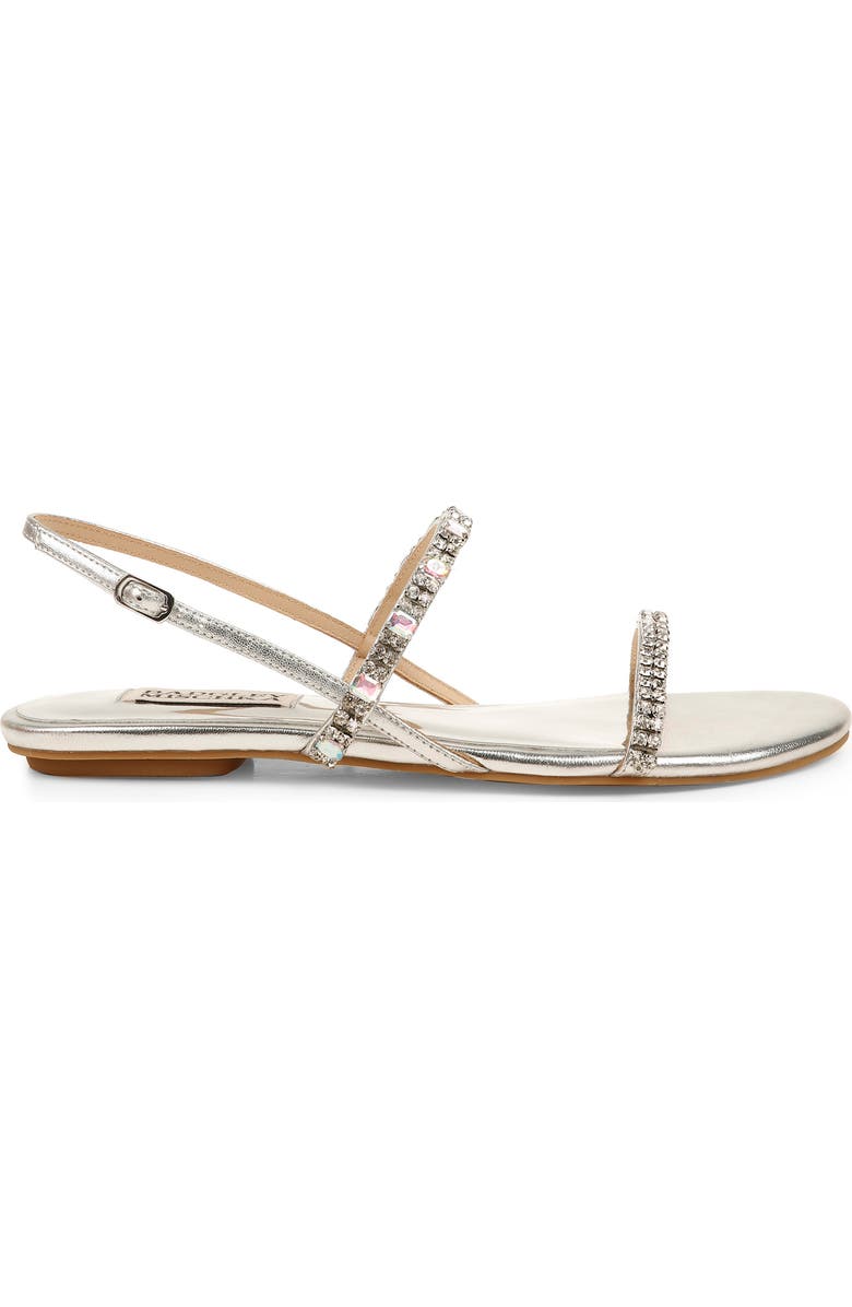 Badgley Mischka Collection Zandra Embellished Sandal, Alternate, color,