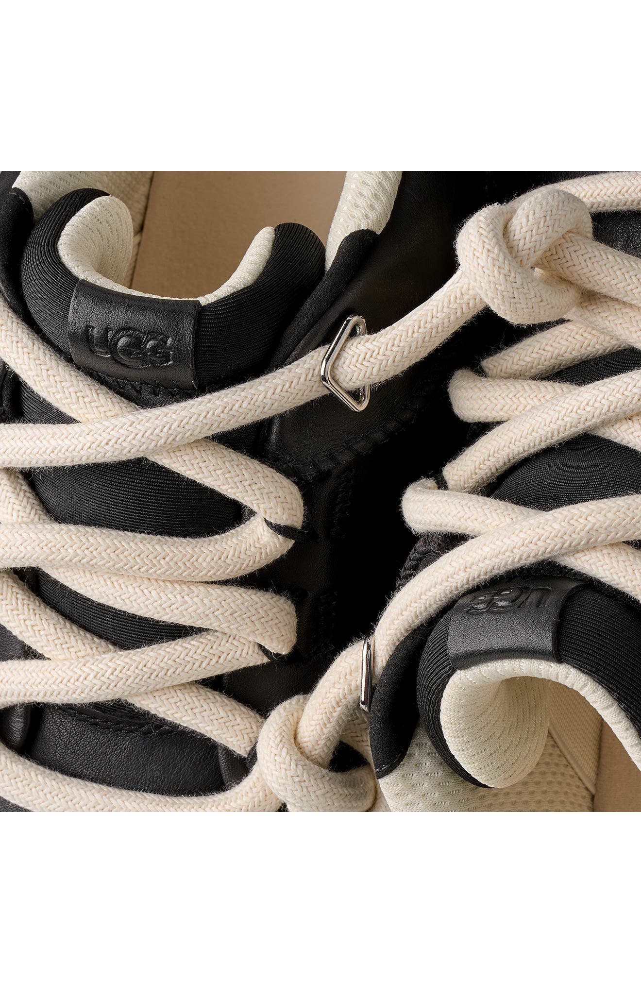 UGG<sup>®</sup> Heritage Utility Sneaker, Alternate, color, Black / Black