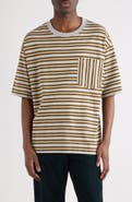 Dries Van Noten Heso Stripe Pocket T-Shirt