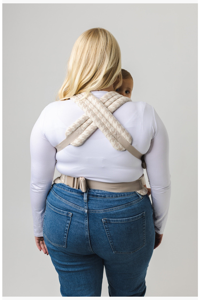 The Monarch Buckle Baby Carrier, Alternate, color, Beige / Cream