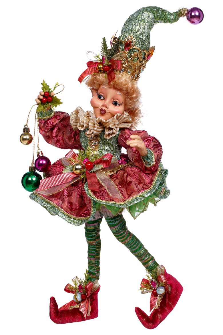 North Pole Joyful Elf, Medium, Main, color, Raspberry